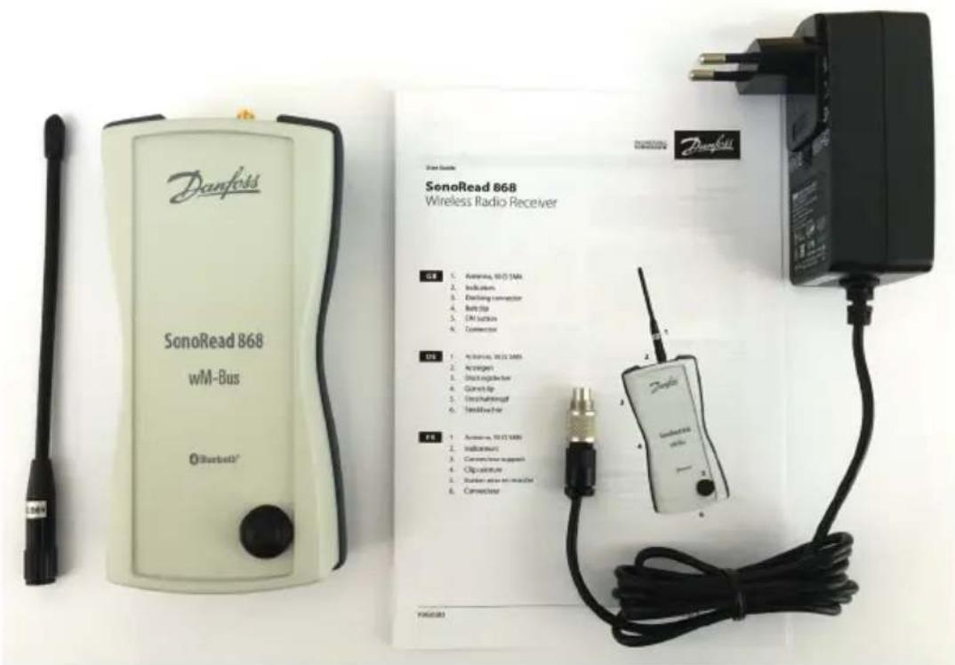 DANFOSS SonoRead 868 - Eléments fournis et emballage - 1