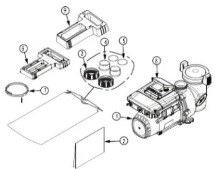 Jandy VSPHP270DV2AS - Product Contents - 1