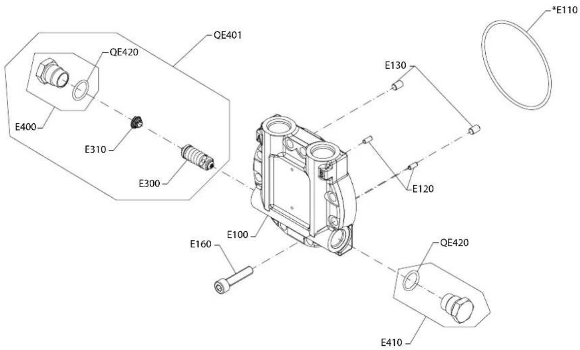 QE401 QE420 E400 E310 E300 E130 E120 E160 E100 QE420 E410 *E110