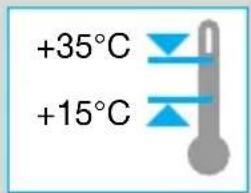 +35°C +15°C