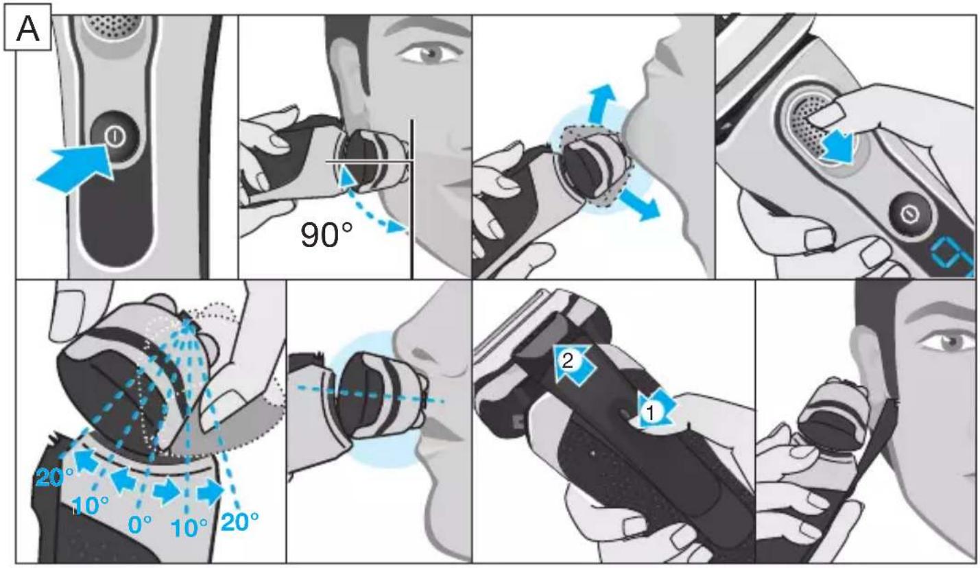 BRAUN Series 9 9297cc - Líneas de información de Braun - 2