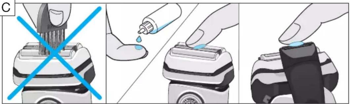 BRAUN Series 9 9297cc - Líneas de información de Braun - 5