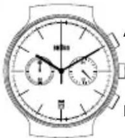 BRAUN BN0265 - Bedienung der Stoppuhr - 3