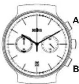 BRAUN BN0265 - De stopwatch gebruiken - 1