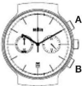 BRAUN BN0265 - Como reajustar (después de un cambio de pilas) - 2