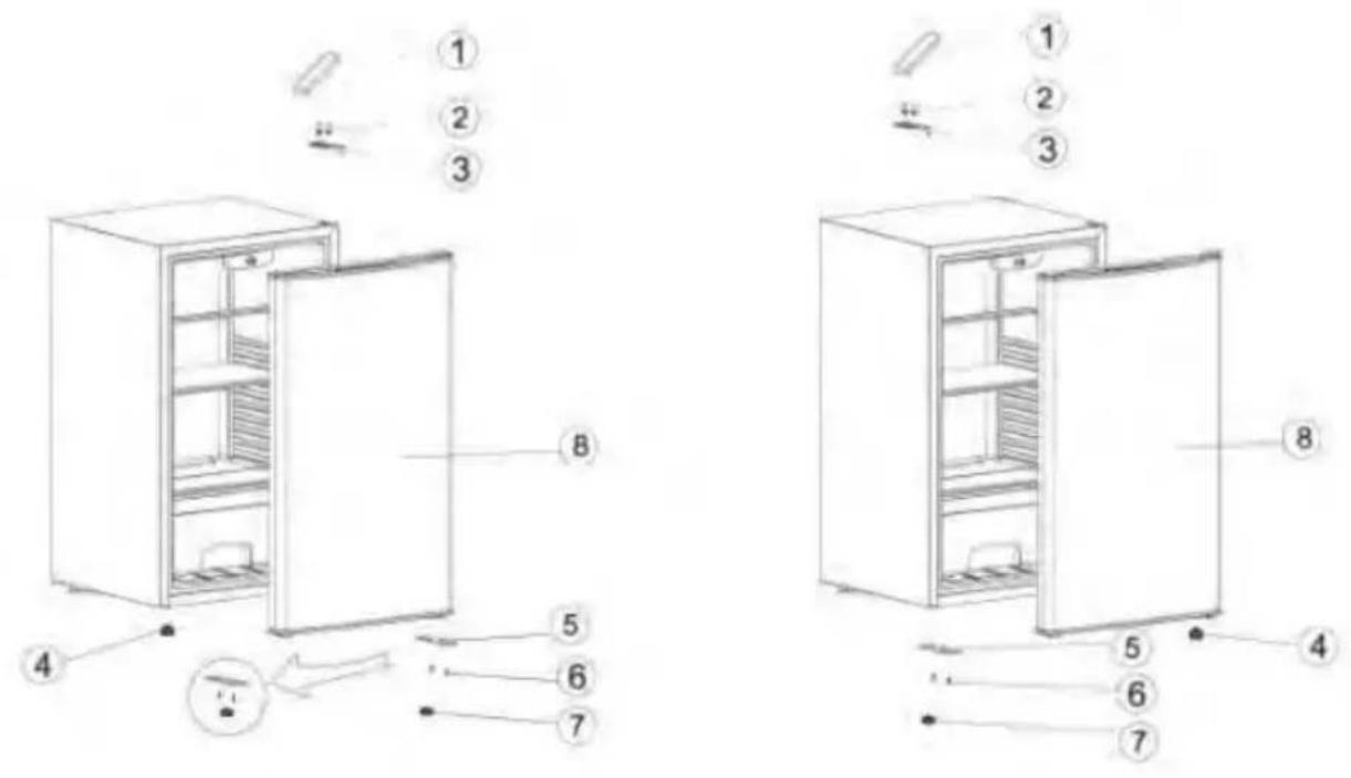 NEVIR NVR5500SDC - Door Reverse - 1