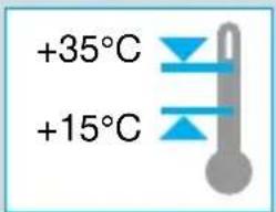 +35°C +15°C