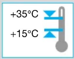 +35°C +15°C