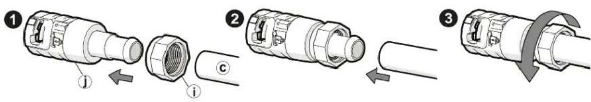 POLARIS Q4000 - Connector l'ensemble de tuyaux et ajuster les flotteurs - 1