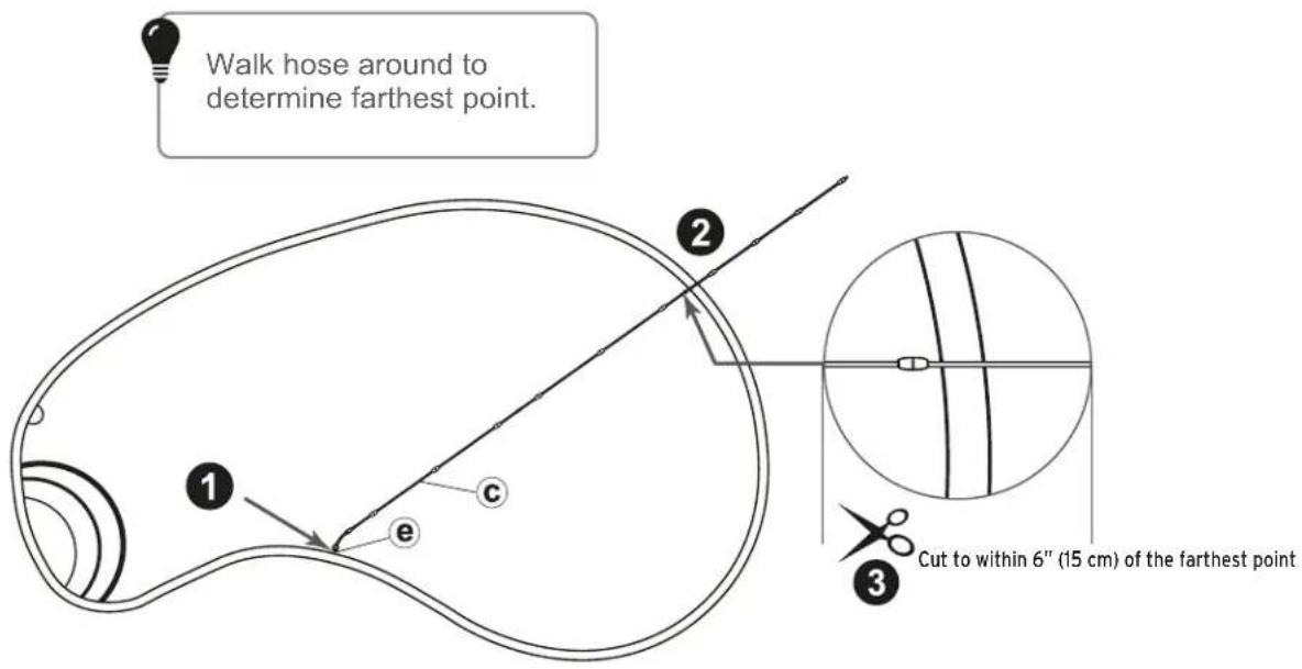 POLARIS Q4000 - Adjust Hose Length - 1