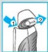 BRAUN Series 7 720s3 - Rakapparatens display ⑨ - 3