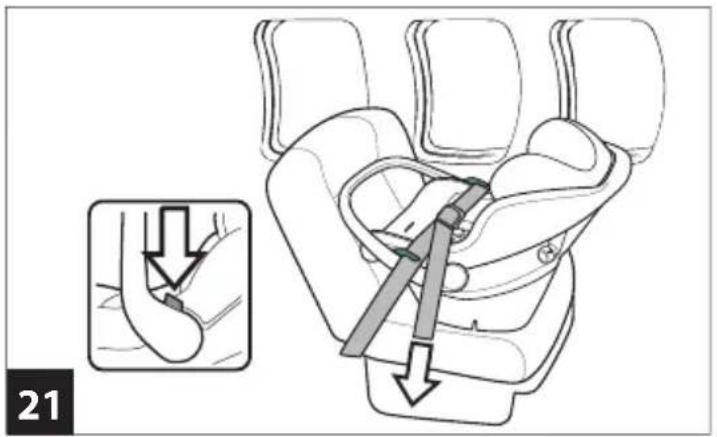 Medical illustration showing a catheter seat assembly with a magnified inset highlighting the catheter's insertion point.