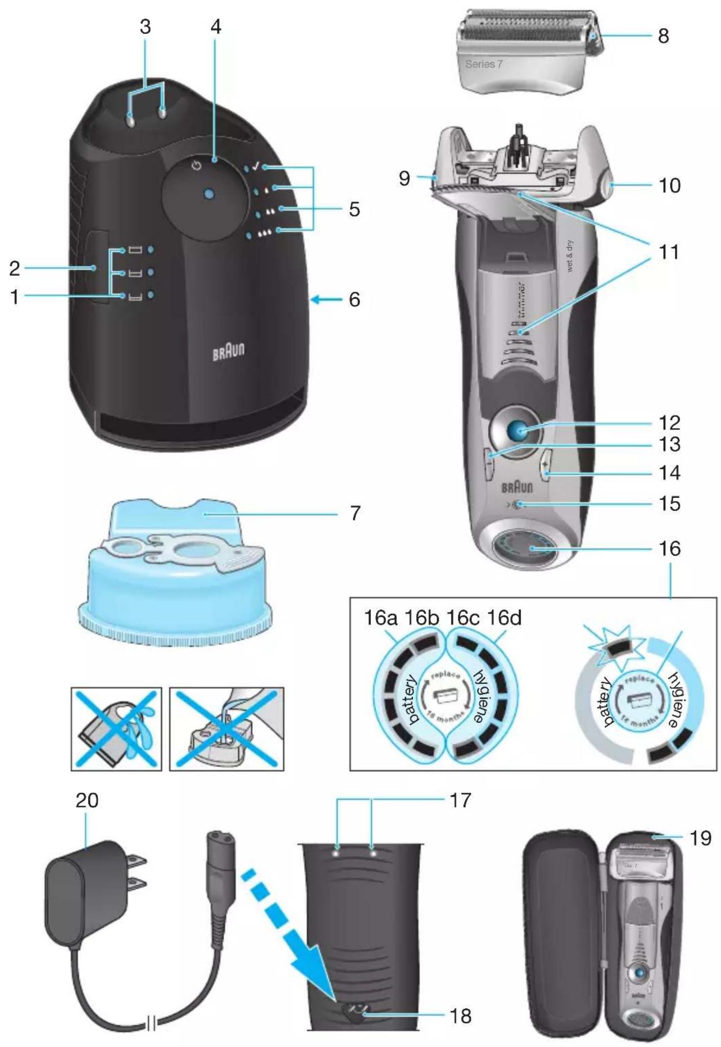 BRAUN Series 7 7898cc - 1