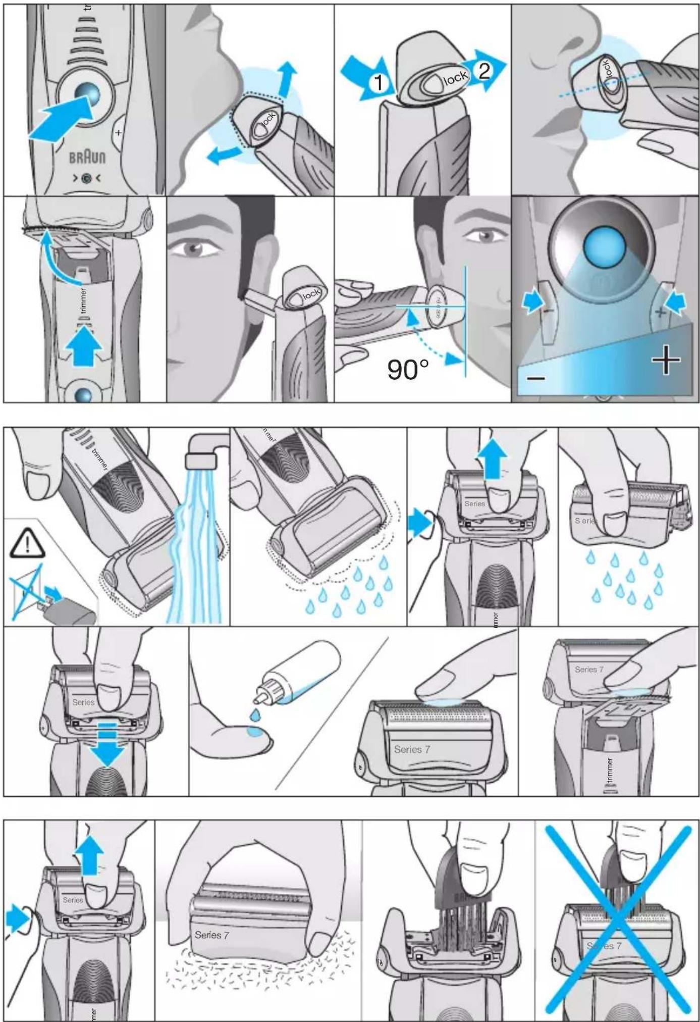 BRAUN Series 7 7898cc - 2