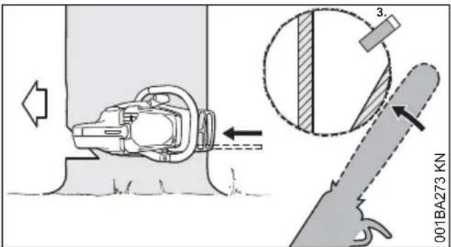 STIHL MS 151 C - A) Dūnne Stämme - 2