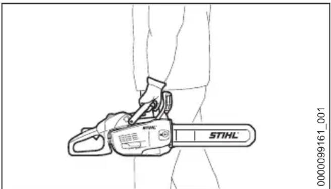 STIHL MS 151 C - Transport. - 1