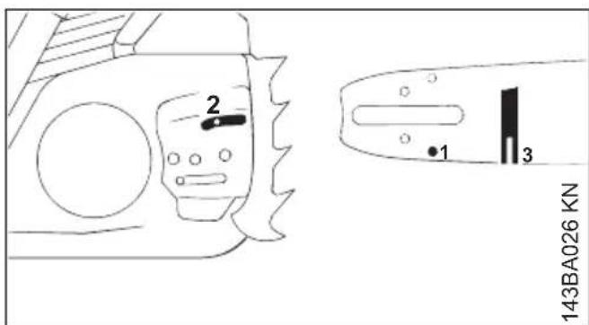 STIHL MS 151 C - Entretien du guide-chaine - 1