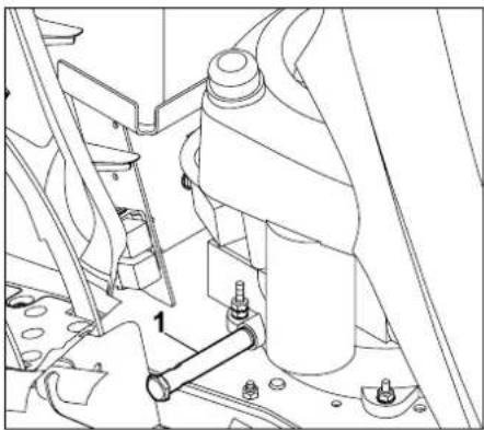 STIHL RT 4097 - Scarico dell'olio motore: - 1