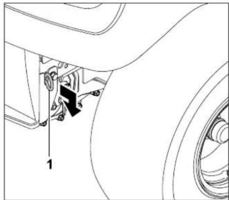 STIHL RT 4097 - Getriebe auskuppeln: - 1