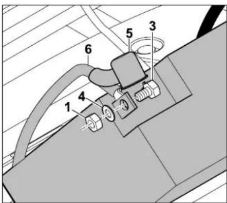 STIHL RT 4097 - Stacco della batteria: - 1
