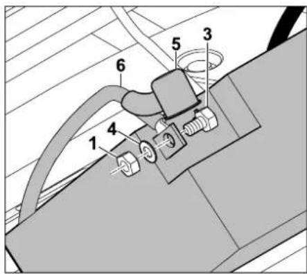 STIHL RT 4097 - Batterie abklemmen: - 2