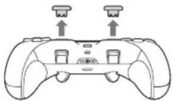 SONY DualSense Edge - Zdejmowanie nakładek - 1