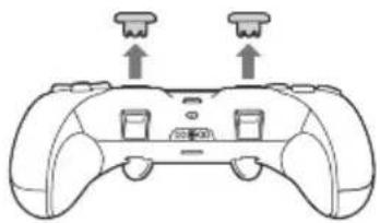 SONY DualSense Edge - Retirer les capuchons - 1