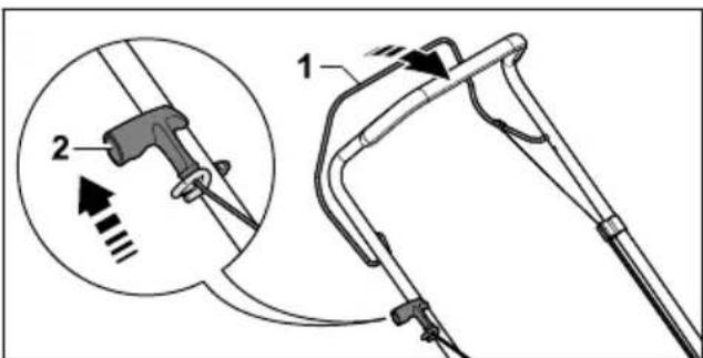 STIHL RM 248 - Motor starten - 1