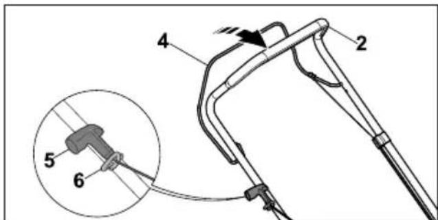 STIHL RM 248 - Lenker aufklappen - 2