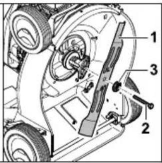 STIHL RM 248 - Removing the Blade - 2