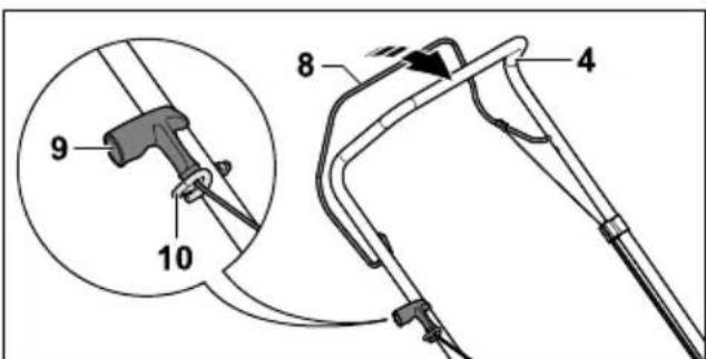 STIHL RM 248 - Lenker anbauen - 2