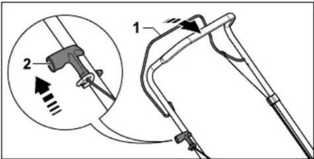 STIHL RM 248 - Motor starten - 1