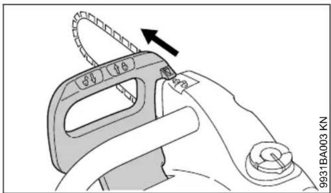 STIHL MSE 190 C - Avertissement - 1
