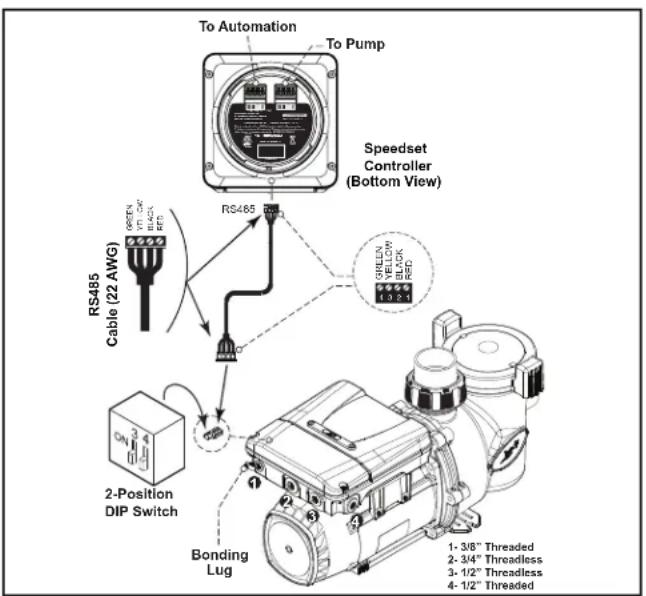 Jandy VSFHP185DV2AS - Electrical Wiring - 10