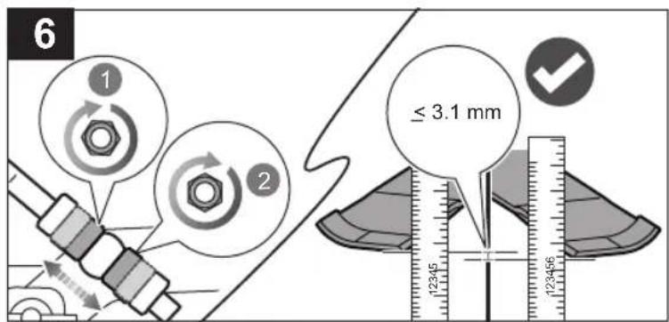 6 1 2 ≤ 3.1 mm 12345 123456