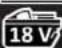 MILWAUKEE M18 F2LM53 - SYMBOLY - 18