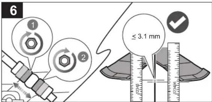 6 1 2 ≤ 3.1 mm 12345 123456