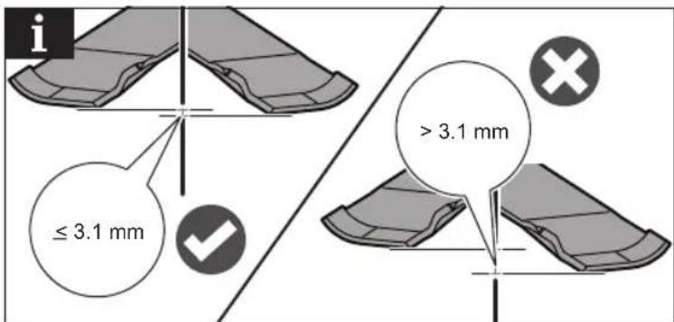 i ≤ 3.1 mm > 3.1 mm