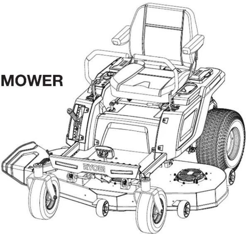 MOWER RYOBI