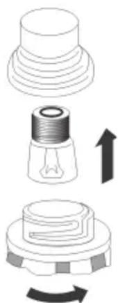 OK OBC 21321 A - Assurez-vous que l'appareil est débranché avant de remplacer la lampe pour éviter le risque d'un choc électrique. - 1