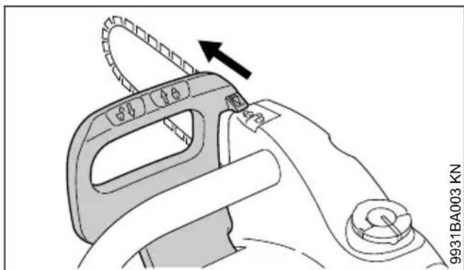 STIHL MSE 230 C - Avertissement - 1