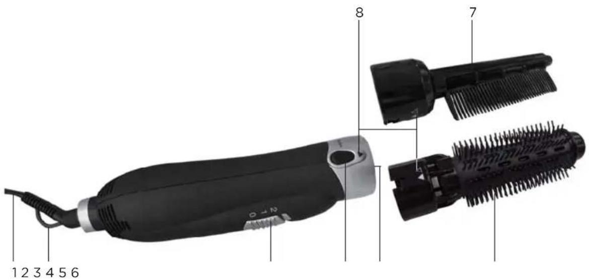 OK OHA 102B - KOMPONENTER - 1