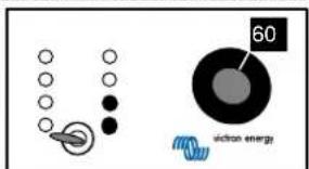 VICTRON ENERGY Phoenix Charger - Justeringer med fjernpanelet Phoenix-laderkontroll - 12