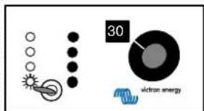 VICTRON ENERGY Phoenix Charger - Justeringer med fjernpanelet Phoenix-laderkontroll - 9