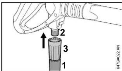 STIHL RE 232 - High-pressure hose and spray gun - 1