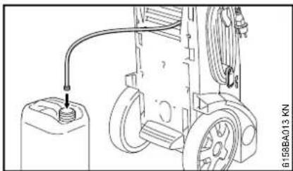 STIHL RE 232 - Reinigungsmittel beimischen - 2