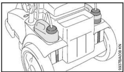 STIHL RE 462 - Aggiunta del detersivo - 1