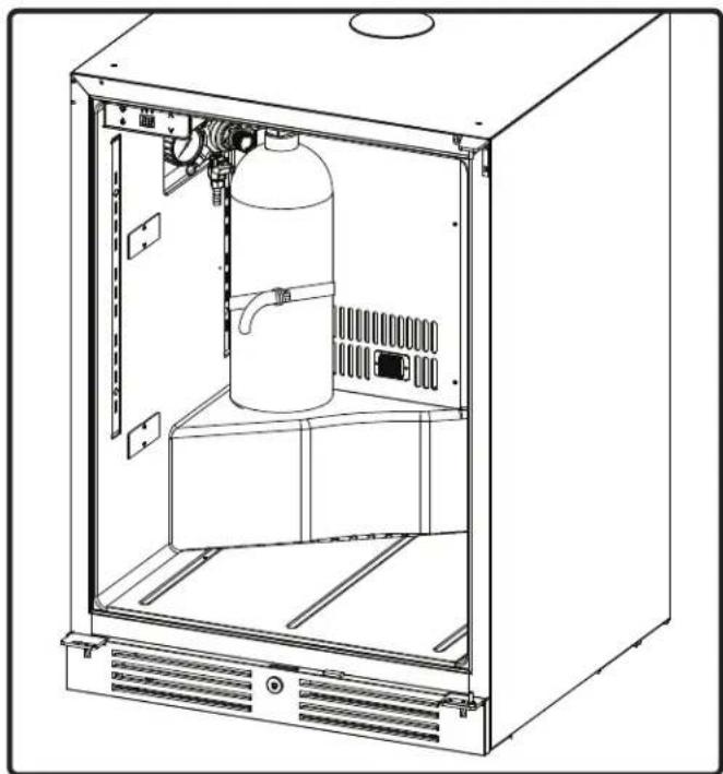 Zephyr Presrv PRKB24C01AG - Installation du Kegerator - 1