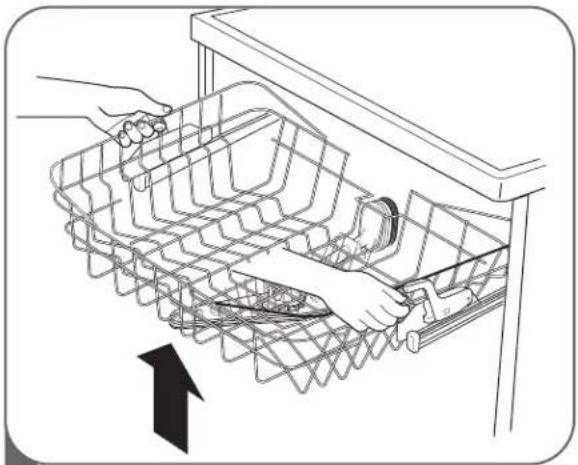 LG Studio LSDF795ST - HEIGHT-ADJUSTABLE UPPER RACK - 1