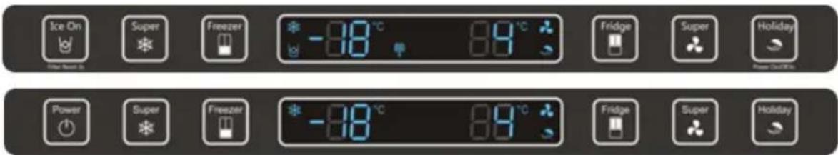 HISENSE FMN551ASF - Controlli del display - 1